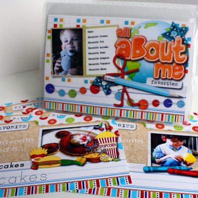 All about me brag book