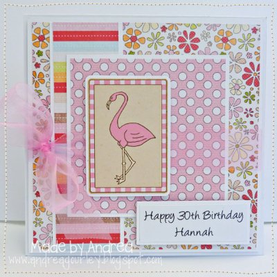 Pink Birthday Card
