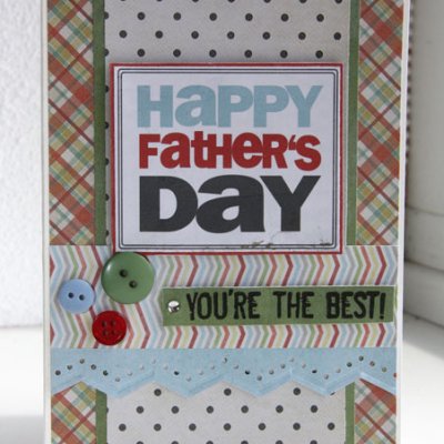 Father's Day hybrid card