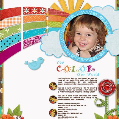 You Color Our World