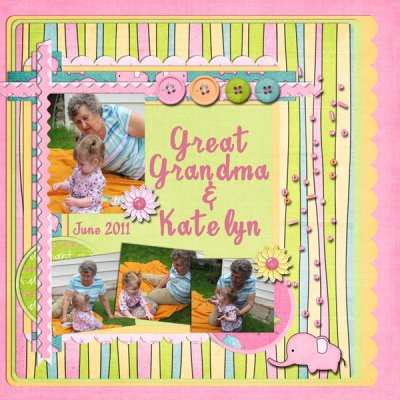 Great Grandma and Katelyn