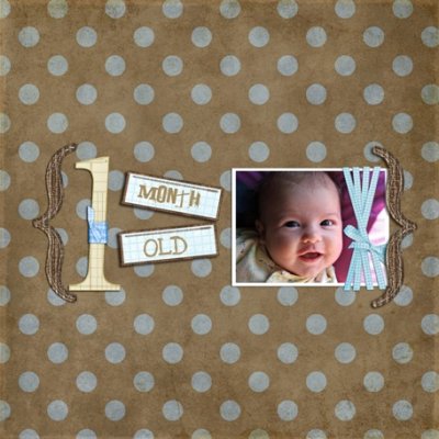 1 Month Old