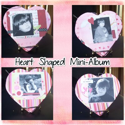 Hybrid Heart Shaped Mini-Album