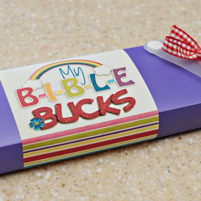 Bible Bucks container