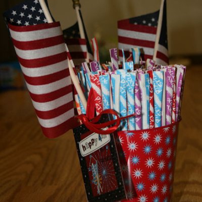 4th of July Bucket