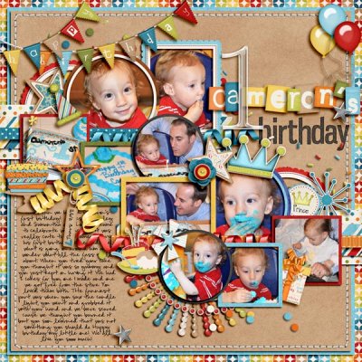 Cameron's 1st Birthday