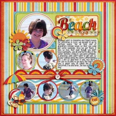 A beach Christmas