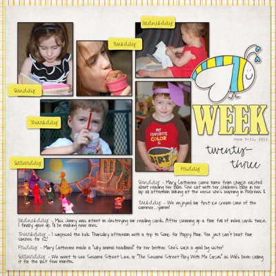 Project Life Week 23