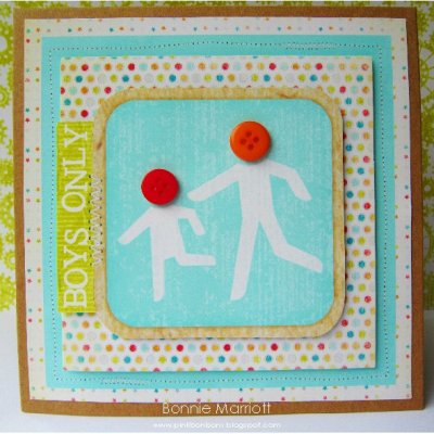 Boys Only Card