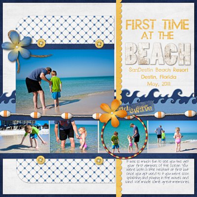 First Time at the Beach