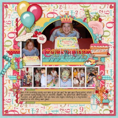 Celebrating - happy birthday