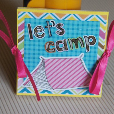 Happy Camper Invite
