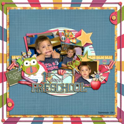 First day of preschool