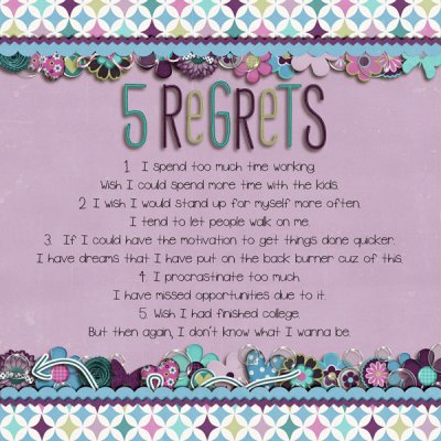 5 Regrets