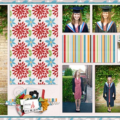 Graduation book page 1