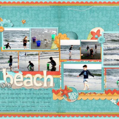 Playing at the Beach
