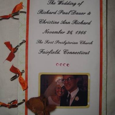 Parents' Wedding Mini-Album