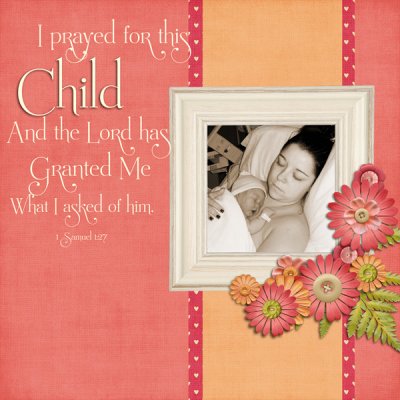 I prayed