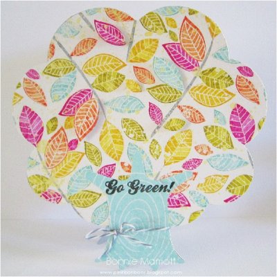 Treet Shaped Card