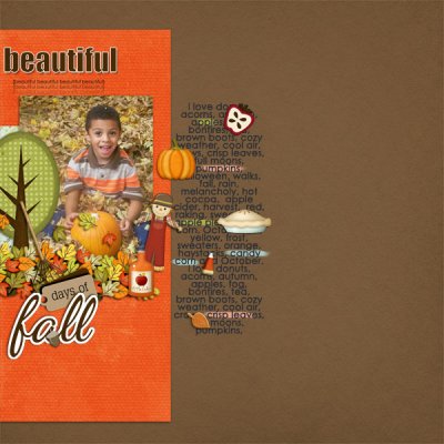Beautiful days of fall