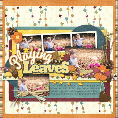 Playing in the Leaves