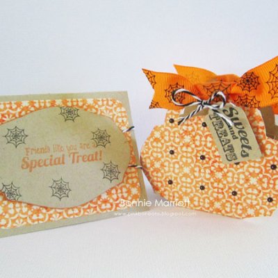 Halloween Treat Bag and Card