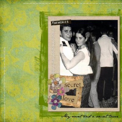 Secret Lover - scraplift Gina