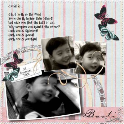 A Child is Like a Butterfly