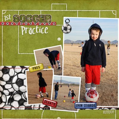 1st Soccer Practice