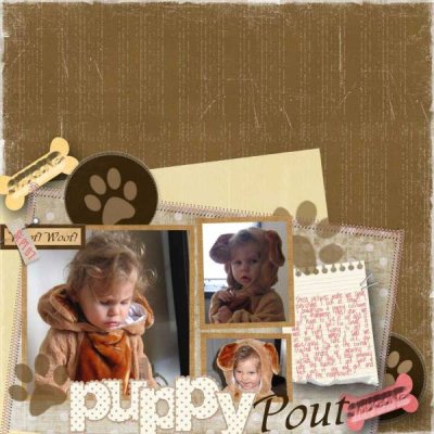 A puppy pout!