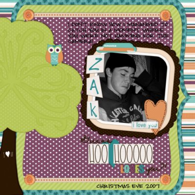 Owl Always Love You Zak