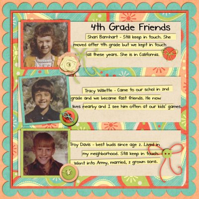 4th Grade Friends