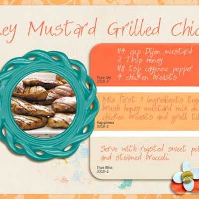Chicken Recipe Card