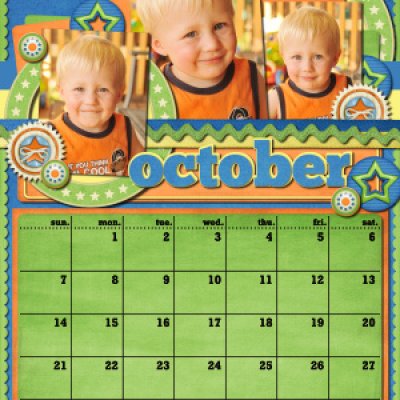 october calendar