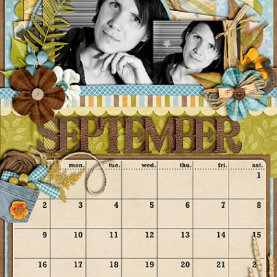 September 2012 Calendar