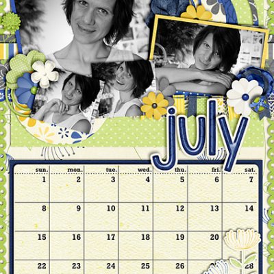 July 2012 Calendar