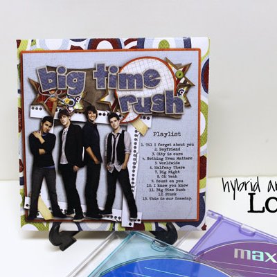 Big Time Rush CD Case