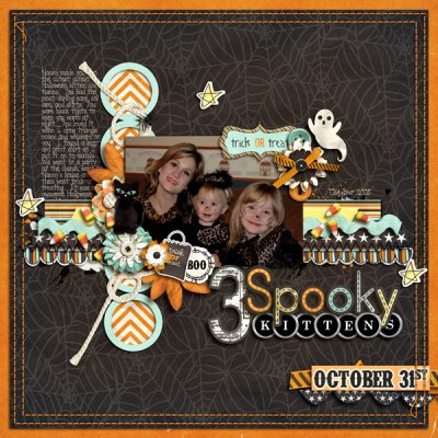 3 Spooky Kittens