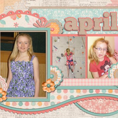 April Calendar Top