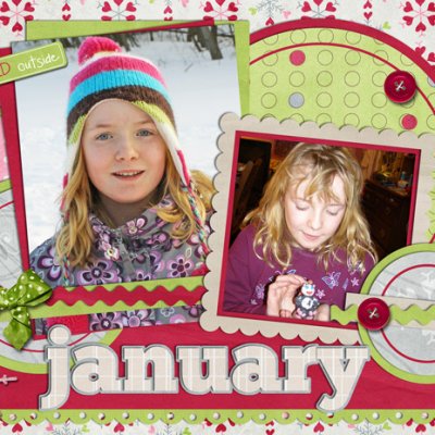 January Calendar Top