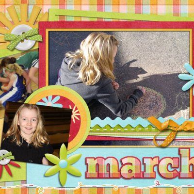 March Calendar Top