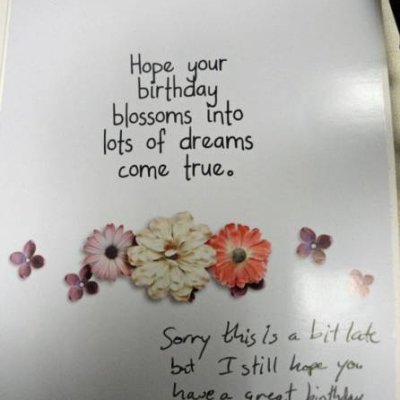 Birthday Bloom Card