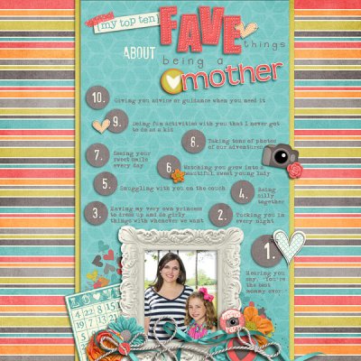 Top 10 Fave Things About Being a Mother