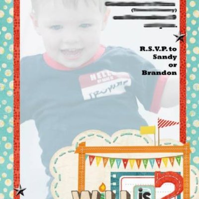 2nd Birthday Invitation
