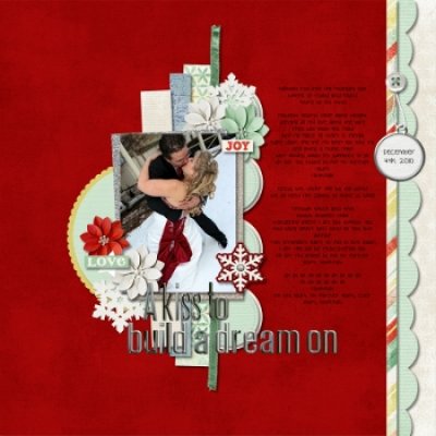 A kiss to build a dream on