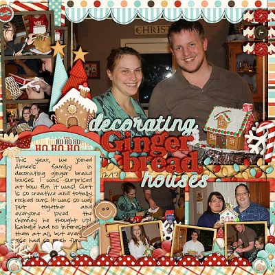 Decorating Gingerbread Houses