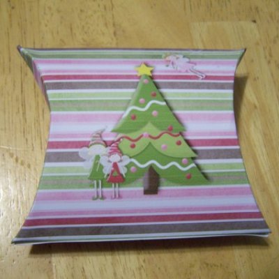 A Fairy Merry Christmas Pillow Box