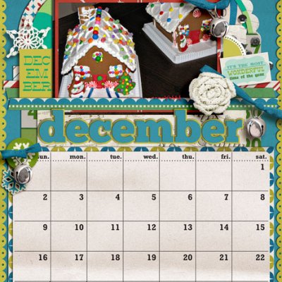 December - 2012 Calendar Project