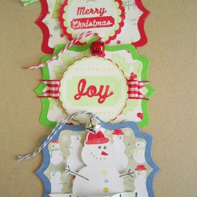 Merry Little Christmas Tags
