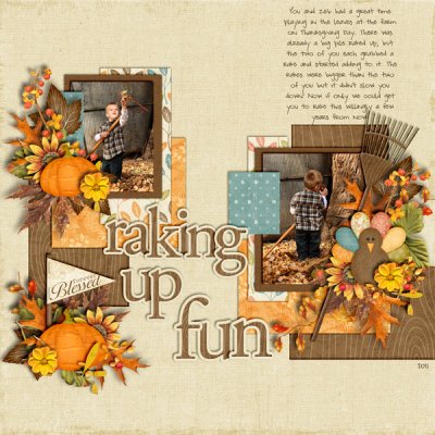 Raking Up Fun